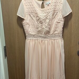 Elegant Pink Dress
